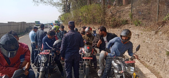 सडक सुरक्षा सचेतता कार्यक्रममा ६८६ जना चालक सहभागी
